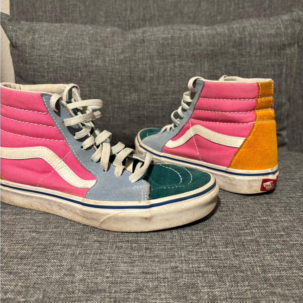 Vans Sk8-Hi Color-Block Shoes